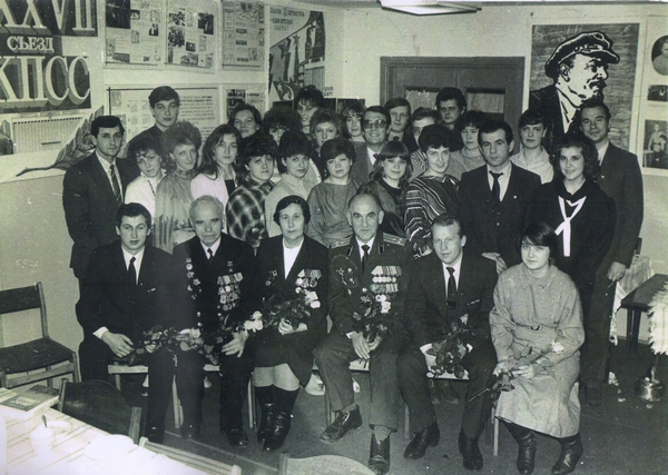 Д. Н. Пенязьков на встрече со студентами Гомельского политехнического института